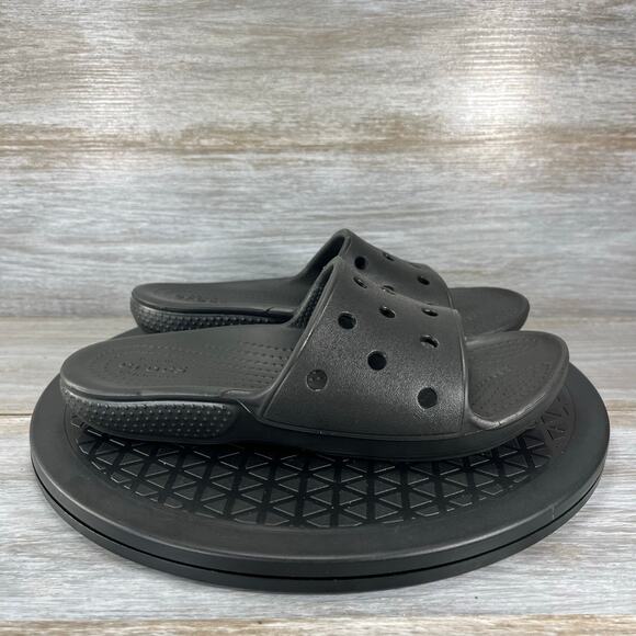 Crocs Kids Classics Slide Flip Flop Sandals Size 4 J - Picture 3 of 8